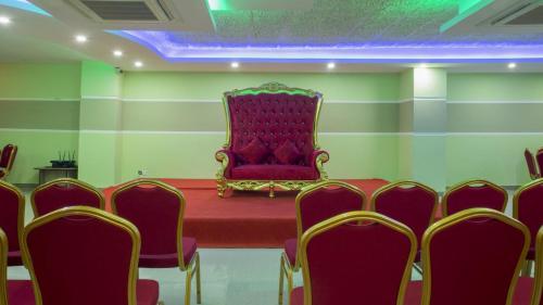 Posezení v ubytování Hotel Mira Garden