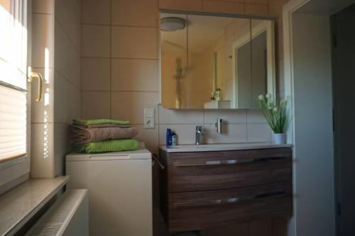 Ванная комната в FeWo „Zum Napoleonstein“