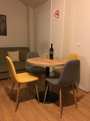 Et opholdsområde på Gudauri Ski Studio