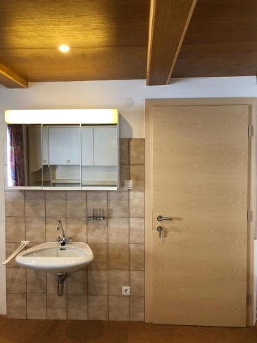Koupelna v ubytování Ferienhaus Stefania