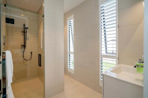 Ένα μπάνιο στο The Waterways Boathouse