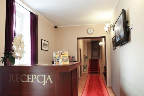 The lobby or reception area at BedRooms Piotrkowska 64