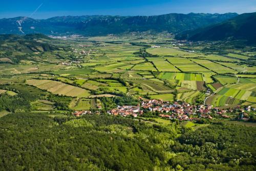 Paisaje cerca de este bed & breakfast
