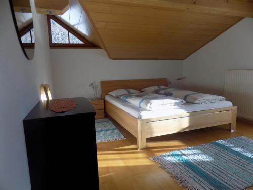 Posteľ alebo postele v izbe v ubytovaní Appartement Prieth