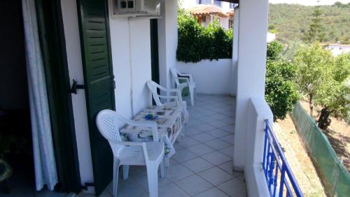 Balkón nebo terasa v ubytování Camelia studios Skiathos Town