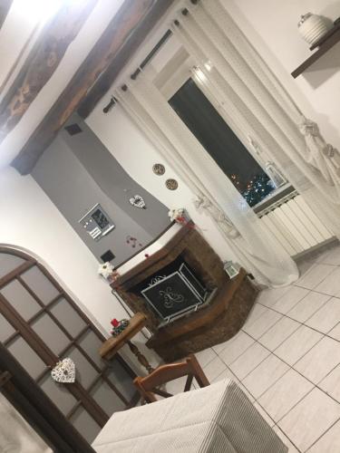 Kuchyň nebo kuchyňský kout v ubytování Il Ghiretto Appartamento
