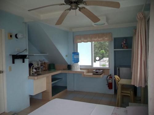 Kuchyň nebo kuchyňský kout v ubytování High Steps Pension