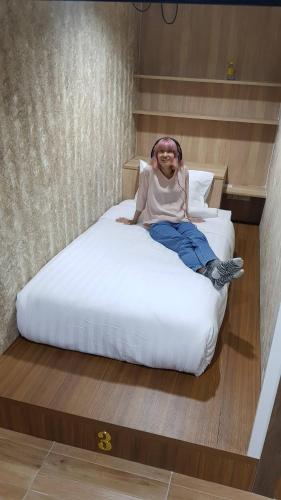 Letto o letti in una camera di Baan Wanchart