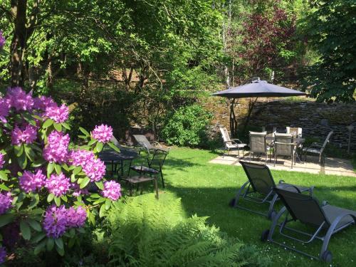 Сад в NaturBoutique Hotel RAUSZEIT