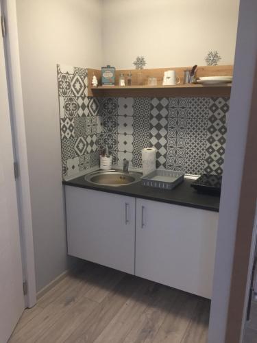Kuhinja ili čajna kuhinja u objektu Family apartments