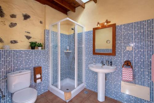 Kupatilo u objektu Finca Las Laderas