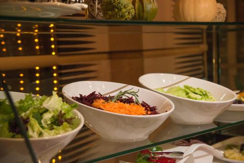 Nourriture dans l'hôtel ou à proximité