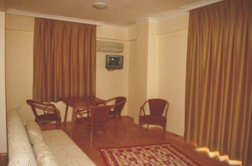 Posezení v ubytování Zeytin Apart Hotel