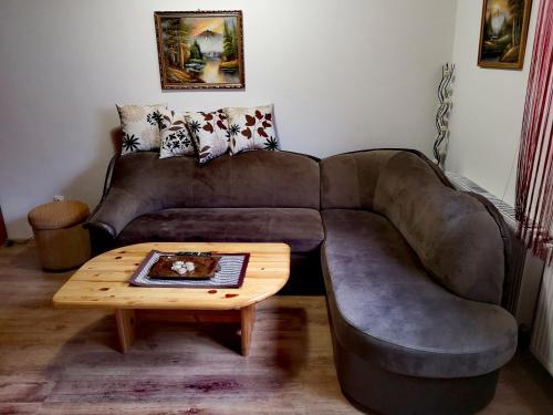 Zona de estar de Guesthouse Ramović