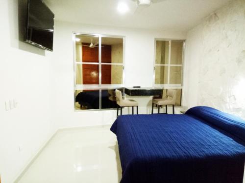 Μια τηλεόραση ή/και κέντρο ψυχαγωγίας στο Hotelito Escondido