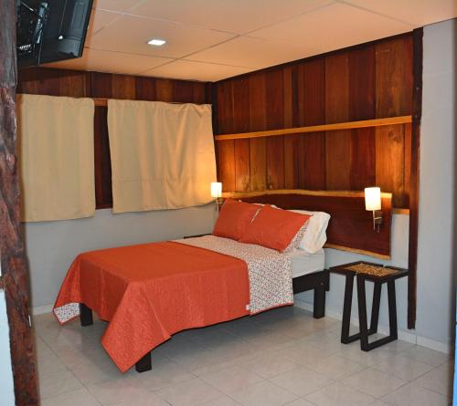 Lova arba lovos apgyvendinimo įstaigoje Hotel "Casa Las Lolas"