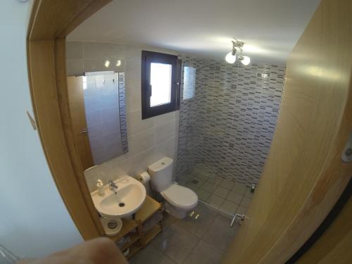Koupelna v ubytování Studio Luna