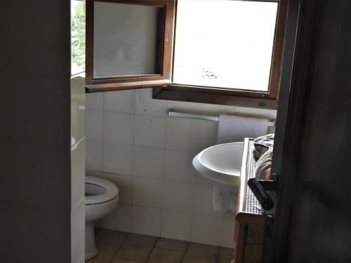 Koupelna v ubytování Casa Costa Corallina Mare