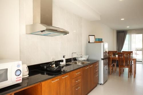 Dapur atau dapur kecil di Nivas Chiangmai