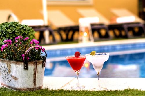Minuman di Lindos Luxury Retro Villas