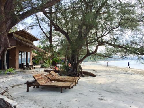 Landskap semula jadi dekat dengan resort