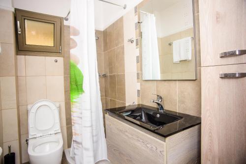 Bilik mandi di La Casa di Athena