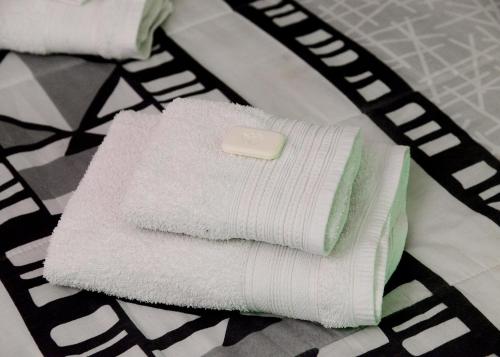 マル・デル・プラタにあるHotel Danteのタオル山