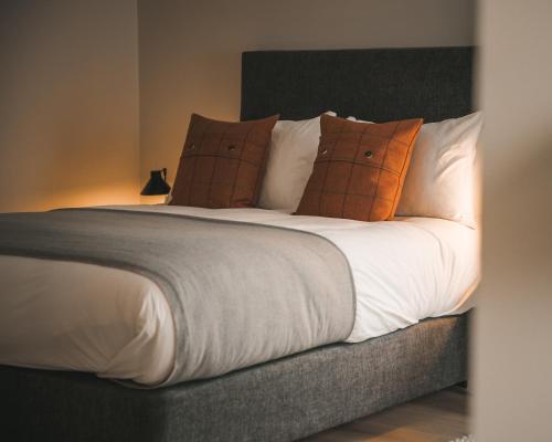 Säng eller sängar i ett rum på Hame on Skye