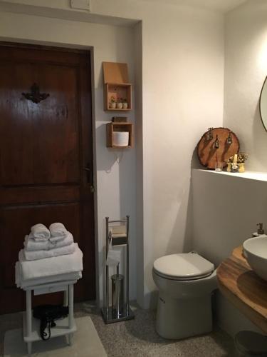 Kúpeľňa v ubytovaní Casa al Riccio