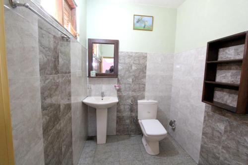 Koupelna v ubytování Blue Ribbon Homestay