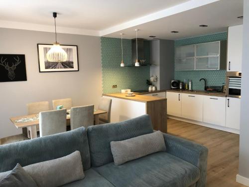 Kuchyňa alebo kuchynka v ubytovaní Apartament Turkus