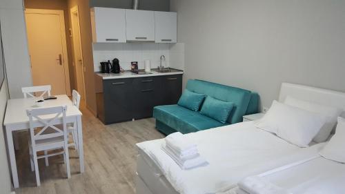 Kuchyň nebo kuchyňský kout v ubytování New Gudauri, Loft 1