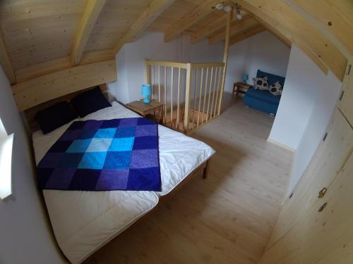A bed or beds in a room at Chalet Underhill