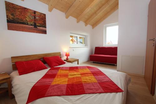 Posteľ alebo postele v izbe v ubytovaní Chalet Underhill