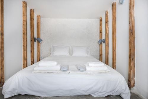 Postel nebo postele na pokoji v ubytování Grey Matter