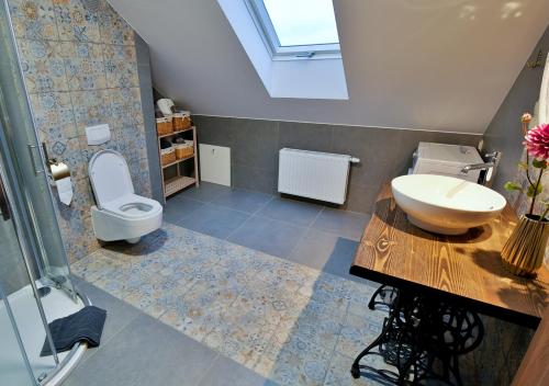 Ένα μπάνιο στο APARTAMENT GRABINKA - 100 m2