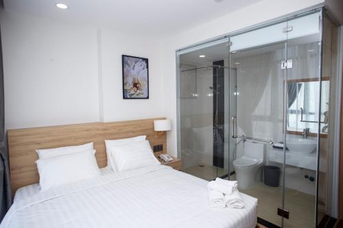 Phòng tắm tại LiLy Apartment