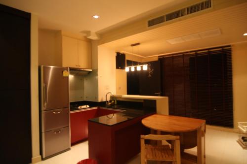 Η κουζίνα ή μικρή κουζίνα στο Pattaya tower room 7