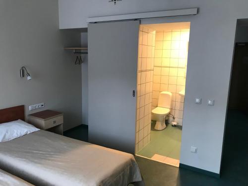 Koupelna v ubytování Hommiku Guesthouse