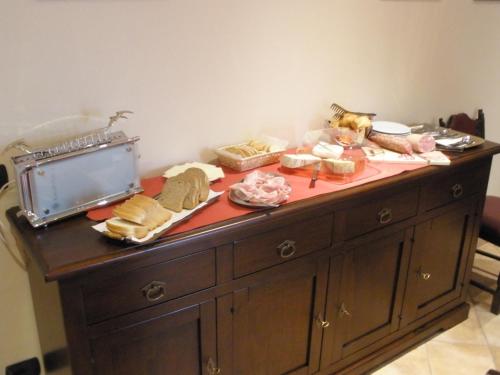 Možnosti snídaně pro hosty v ubytování Agriturismo Monbertola