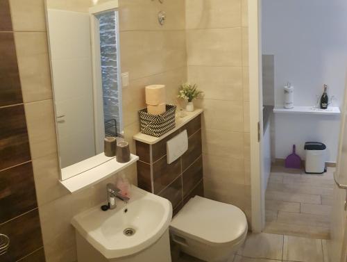 Ένα μπάνιο στο Studio Apartment Legcevic