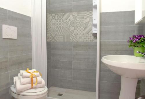 Koupelna v ubytování Residence Borgo Latino- Localo