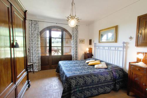 Cama o camas de una habitación en Le Fonti Di Santa Lucia