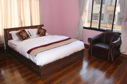 Postel nebo postele na pokoji v ubytování Sitapaila Home Stay and Apartment