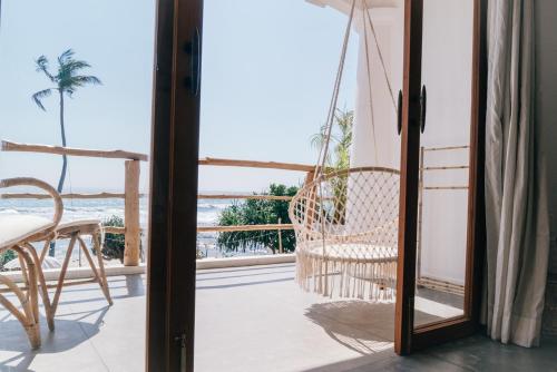 Balkón nebo terasa v ubytování Dreamsea Sri Lanka