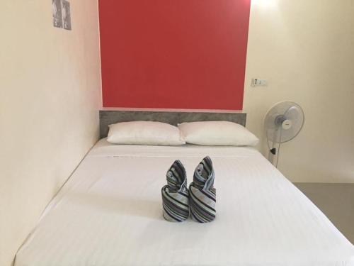Budchui Guesthouseにあるベッド