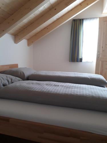 Posteľ alebo postele v izbe v ubytovaní Ferienwohnung Paula
