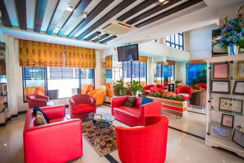 Χώρος καθιστικού στο Ayara Grand Palace Hotel