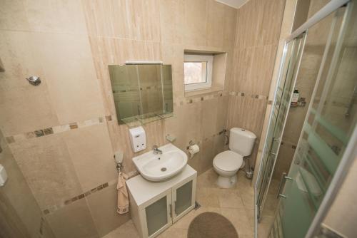 Ванная комната в Vakarel Residence