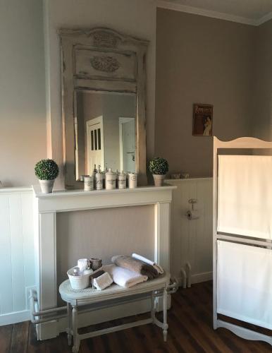 Küche/Küchenzeile in der Unterkunft B&B Le Cloître St Joseph